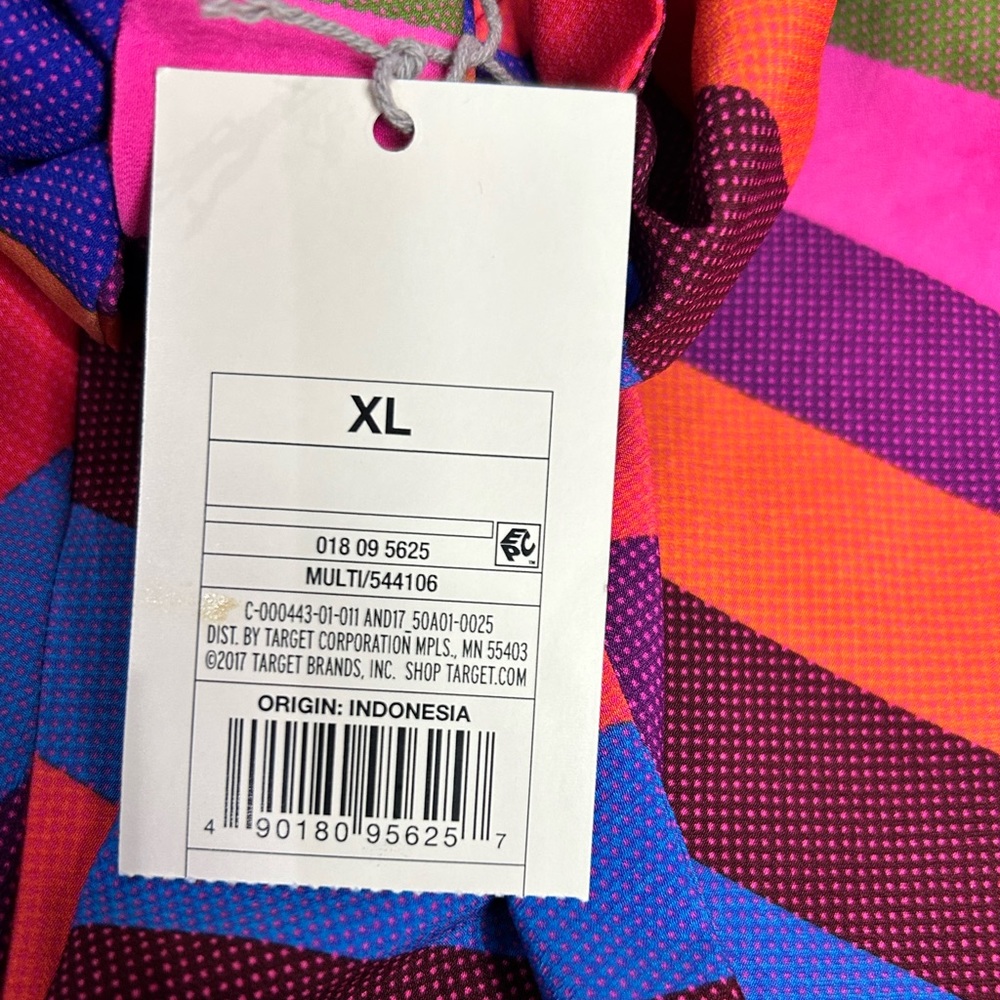 A New Day Colorful Striped Dress XL - Picture 6 of 10